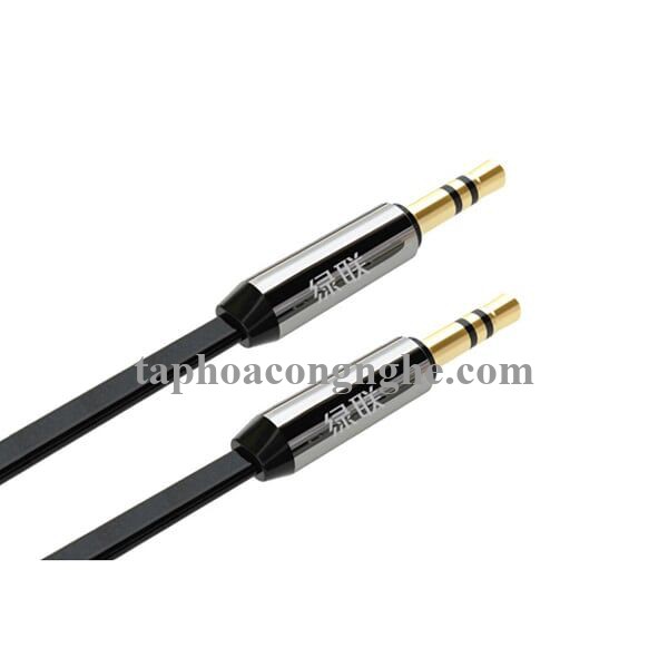 Ugreen 10731 5M màu Đen Cáp âm thanh 2 đầu 3.5mm dương dây dẹt 10731 30010731